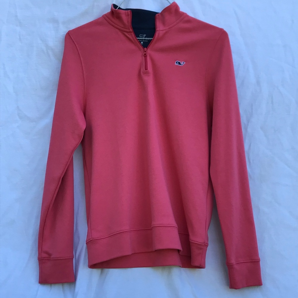 COPY - Vineyard Vines youth M Long sleeve Pullover Coral